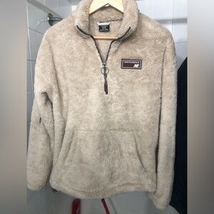 New Balance Sherpa half zip sweater size m